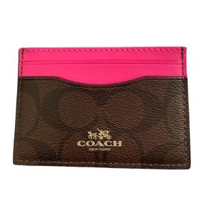 Coach Card Case Wallet